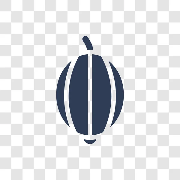 Agrest Ikona Modny Koncepcja Logo Agrest Przezroczystym Tle Zbioru Owoców — Wektor stockowy