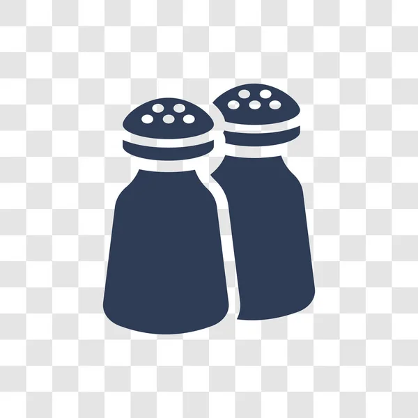 Salt Och Peppar Shakers Ikonen Trendiga Salt Och Peppar Shakers — Stock vektor