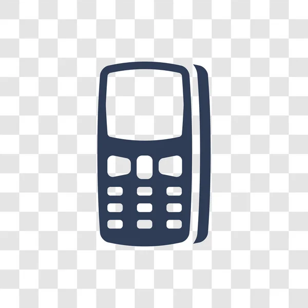 Teclado Icono Del Teléfono Concepto Logotipo Trendy Keypad Phone Sobre — Archivo Imágenes Vectoriales