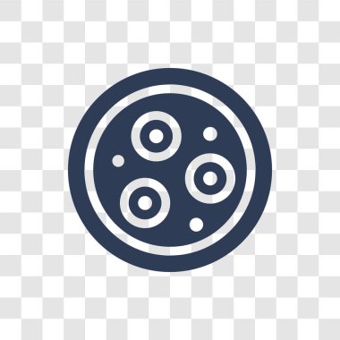 Dim sum simgesi. Trendy Dim sum logo kavramı otel ve restoran koleksiyonundan şeffaf arka plan üzerinde