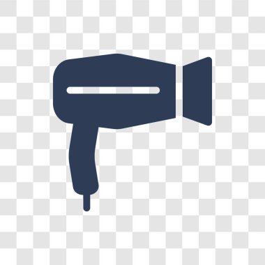 Kurutma makinesi simgesi. Modaya uygun kurutma makinesi logo kavramı hijyen koleksiyonundan şeffaf arka plan üzerinde