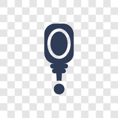 El Ayna simgesi. Son moda el ayna logo kavramı hijyen koleksiyonundan şeffaf arka plan üzerinde