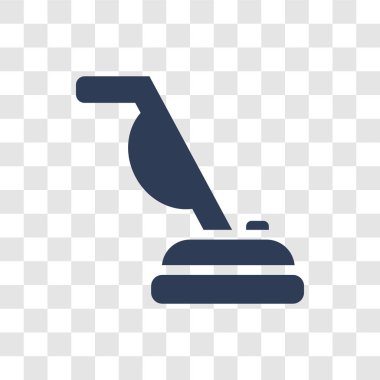 Vakum simgesi. Trendy vakum logo kavramı hijyen koleksiyonundan şeffaf arka plan üzerinde