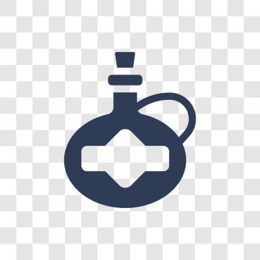 Zeytinyağı simgesi. Trendy zeytinyağı logo kavram mutfak koleksiyonundan şeffaf arka plan üzerinde