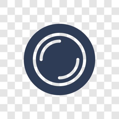 Plaka simgesi. Trendy plaka logo kavram mutfak koleksiyonundan şeffaf arka plan üzerinde