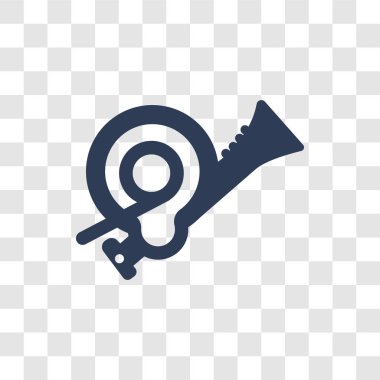 Tuba simgesi. Trendy Tuba logo kavramı müzik koleksiyonundan şeffaf arka plan üzerinde