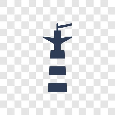 Radar simgesi. Son moda Radar logo kavramı deniz koleksiyonundan şeffaf arka plan üzerinde