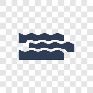 Deniz simgesi. Trendy deniz logo kavramı deniz koleksiyonundan şeffaf arka plan üzerinde