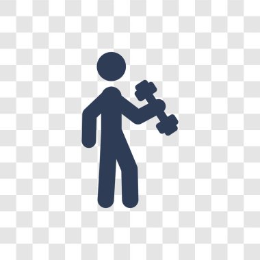 Eğitim adam simgesi. Modaya uygun eğitim adam logo kavramı insanların koleksiyonundan şeffaf arka plan üzerinde