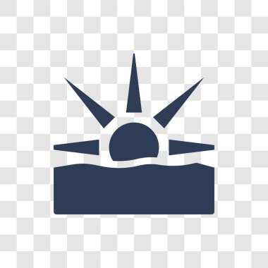 Sabah şafak dua kutsal kişilerin resmi. Trendy sabah şafak dua logo kavramı din koleksiyonundan şeffaf arka plan üzerinde