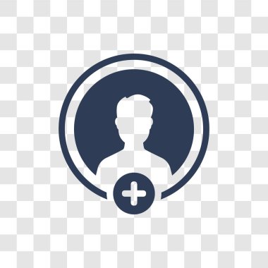 Hesap simgesi. Modaya uygun hesap logo kavramı Kullanıcı arayüzü ve Web gezinti koleksiyonundan şeffaf arka plan üzerinde