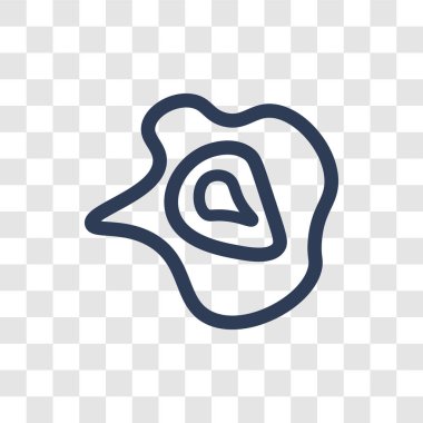 Isobarlar simgesi. Trendy Isobarlar logo kavramı hava koleksiyonundan şeffaf arka plan üzerinde