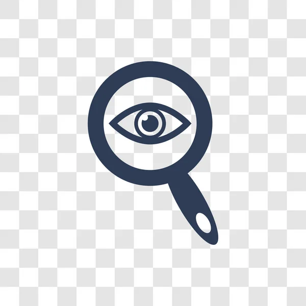 Εικονίδιο Οφθαλμολογίας Μοντέρνα Οφθαλμολογία Λογότυπο Έννοια Διαφανές Φόντο Από Συλλογή — Διανυσματικό Αρχείο