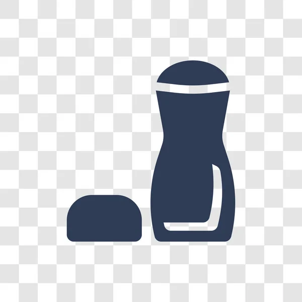 Піктограма Дезодоранта Концепція Логотипу Trendy Deodorant Прозорому Тлі Колекції Hygiene — стоковий вектор