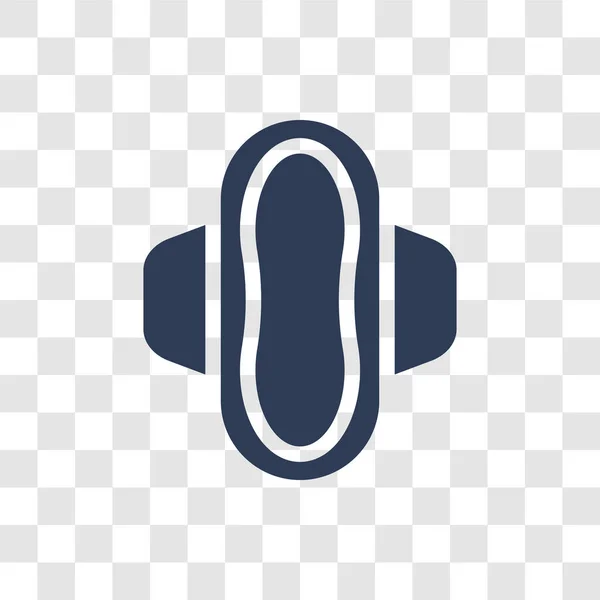Иконка Гигиенической Прокладки Современная Концепция Логотипа Гигиенической Прокладки Прозрачном Фоне — стоковый вектор
