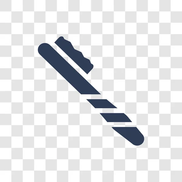 Zahnbürsten Symbol Trendy Zahnbürste Logo Konzept Auf Transparentem Hintergrund Aus — Stockvektor