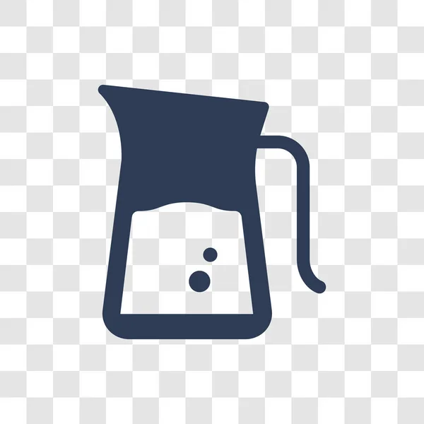 Icono Del Lanzador Concepto Logotipo Trendy Pitcher Sobre Fondo Transparente — Vector de stock