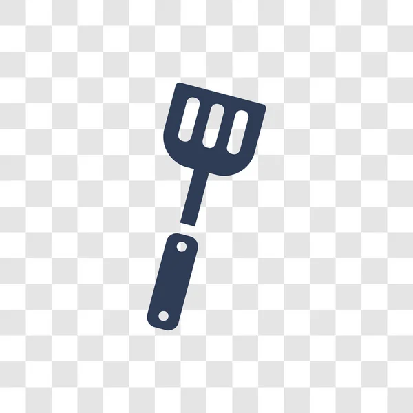 Значок Шпателя Трендова Концепція Логотипу Spatula Прозорому Фоні Колекції Кухні — стоковий вектор