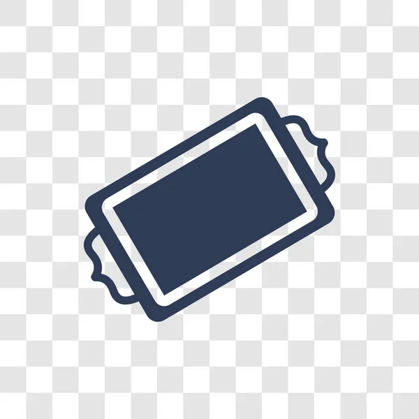Tablett Symbol Trendiges Tablett Logo Konzept Auf Transparentem Hintergrund Aus — Stockvektor