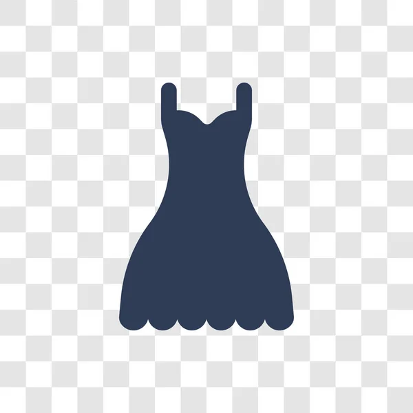 Icono Vestido Lujo Vestido Lujo Moda Concepto Logotipo Sobre Fondo — Vector de stock