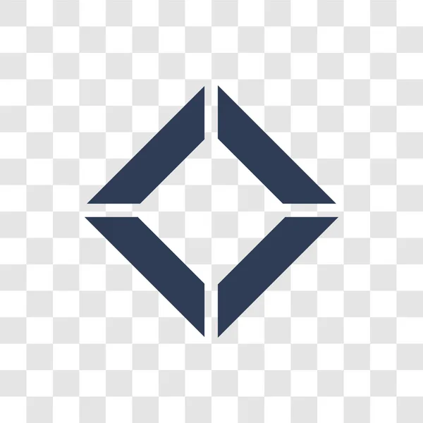 Ícone Rubi Conceito Logotipo Ruby Moda Fundo Transparente Coleção Luxo — Vetor de Stock