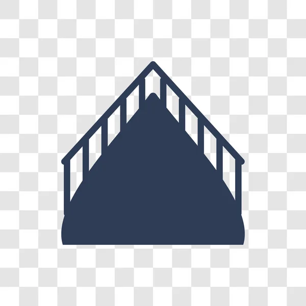 Achterdeck Symbol Trendiges Afterdeck Logo Konzept Auf Transparentem Hintergrund Aus — Stockvektor
