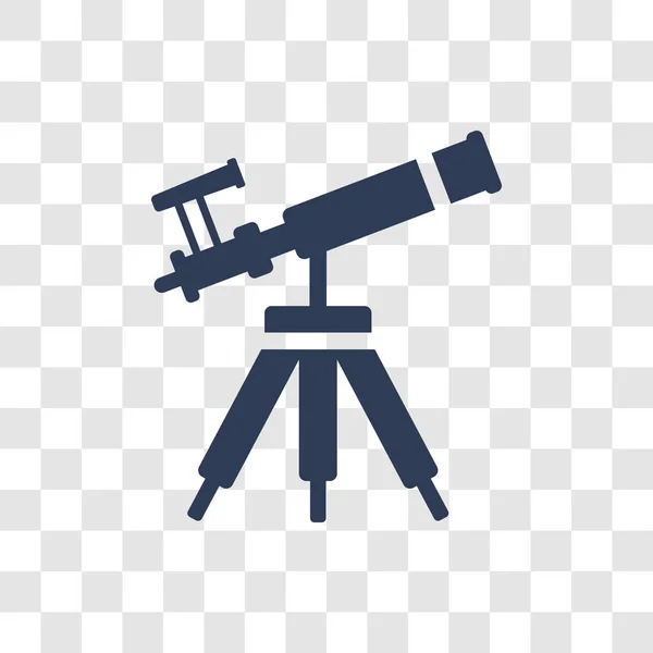 Icône Télescope Antique Concept Logo Trendy Antique Telescope Sur Fond — Image vectorielle