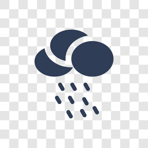 Icono Del Día Lluvioso Concepto Logotipo Moda Rainy Day Sobre — Vector de stock