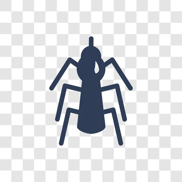 Icono Mosquito Concepto Moderno Del Logotipo Del Mosquito Sobre Fondo — Vector de stock