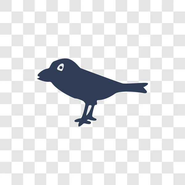 Kanarienvogel Trendiges Kanarienvogel Logo Konzept Auf Transparentem Hintergrund Aus Tierkollektion — Stockvektor