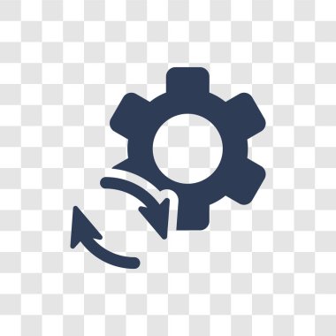 Eşitleme simgesi. Trendy eşitleme logo kavramı iş ve analytics koleksiyonundan şeffaf arka plan üzerinde