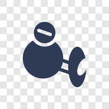 Araba benzin kapağı simgesi. Trendy araba benzin kapağı logosu konsept araba parçaları koleksiyonundan şeffaf arka plan üzerinde