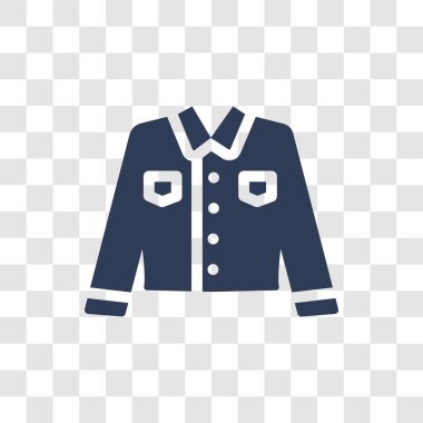 Jean simgesi. Trendy Jean logo kavramı kıyafetler koleksiyonundan şeffaf arka plan üzerinde