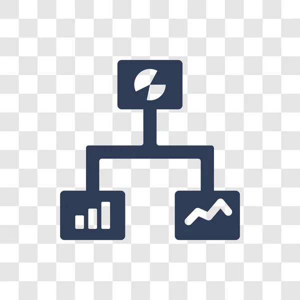 Business Analytics Graphics Icon Trendy Business Analytics Graphics Logo Concept — Stock Vector