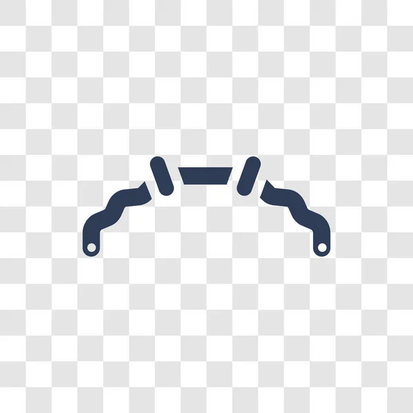 Auto Roll Bar Pictogram Trendy Auto Roll Bar Logo Concept — Stockvector