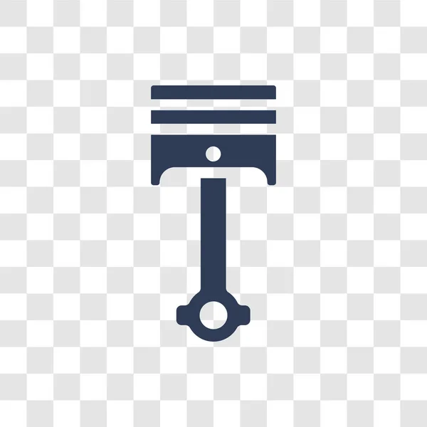 Autozylinder Symbol Trendiges Autozylinder Logo Konzept Auf Transparentem Hintergrund Aus — Stockvektor