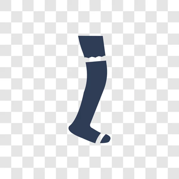 Κάλτσες Εικονίδιο Μοντέρνα Καλσόν Λογότυπο Έννοια Διαφανές Φόντο Από Συλλογή — Διανυσματικό Αρχείο