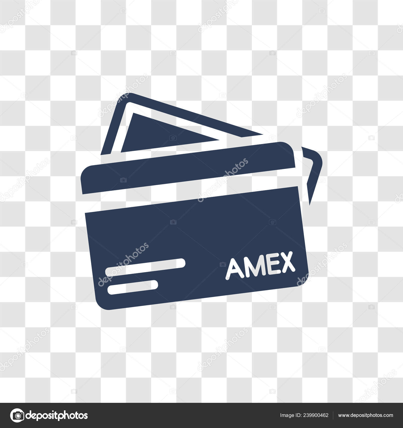 Amex Icon Trendy Amex Logo Concept Transparent Background