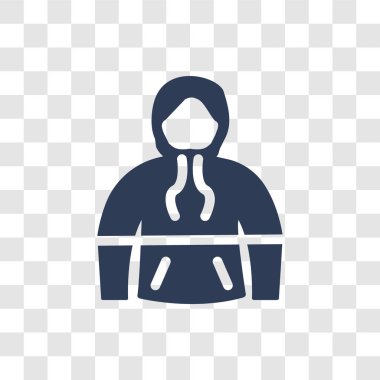 rüzgarlık simgesi. Trendy rüzgarlık logo kavramı kıyafetler koleksiyonundan şeffaf arka plan üzerinde