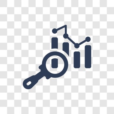 Pazar simge tahmin. Trendy Pazar logo kavramı Cryptocurrency ekonomi ve finans koleksiyonundan şeffaf arka plan üzerinde tahmin