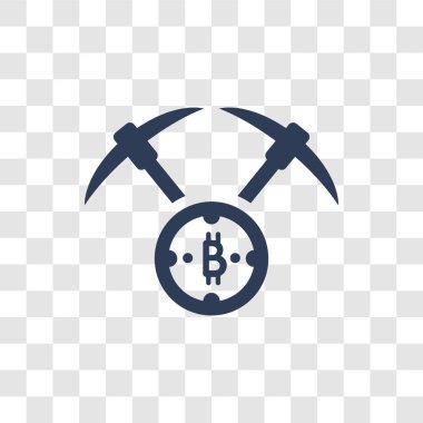 Kapasite simgesi kanıtı. Cryptocurrency ekonomi ve finans koleksiyonundan şeffaf arka plan üzerinde kapasite logo kavramının trendy kanıtı