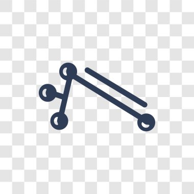 Basın simülatörü simgesi. Spor salonu ve Fitness koleksiyonundan şeffaf arka plan üzerinde popüler basın simülatörü logo kavramı