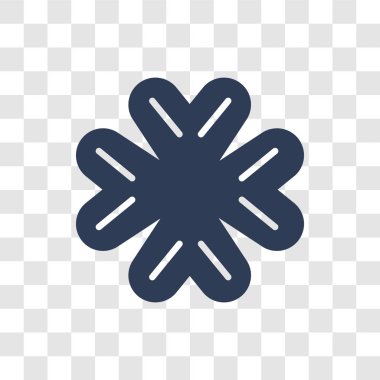 yaprak simgesi. Trendy yaprak logo kavramı şeffaf arka plan üzerinde toplama bırakır