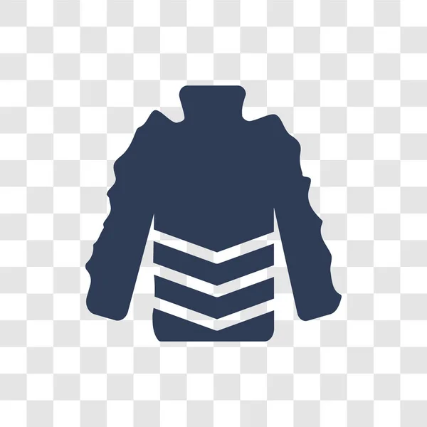 Pullover Symbol Trendiges Pullover Logo Konzept Auf Transparentem Hintergrund Aus — Stockvektor