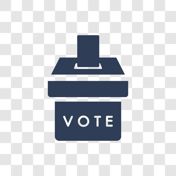 Значок Референдума Модная Концепция Логотипа Референдума Прозрачном Фоне Общего Собрания — стоковый вектор