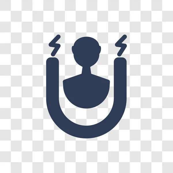 Benutzerbindungssymbol Trendiges User Bindung Logo Konzept Auf Transparentem Hintergrund Aus — Stockvektor