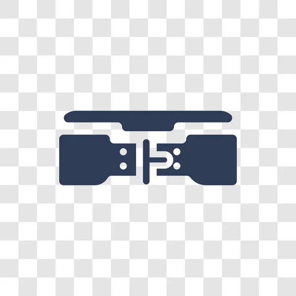 Sportband Ikone Trendy Athletisches Armband Logo Konzept Auf Transparentem Hintergrund — Stockvektor