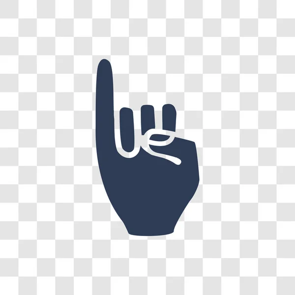 Schwur Ikone Trendy Hand Schwören Logo Konzept Auf Transparentem Hintergrund — Stockvektor