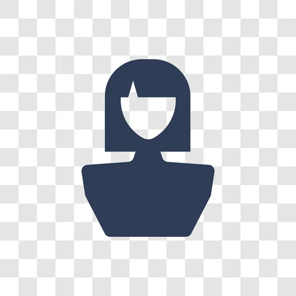 Icône Apparence Concept Logo Apparence Tendance Sur Fond Transparent Collection — Image vectorielle