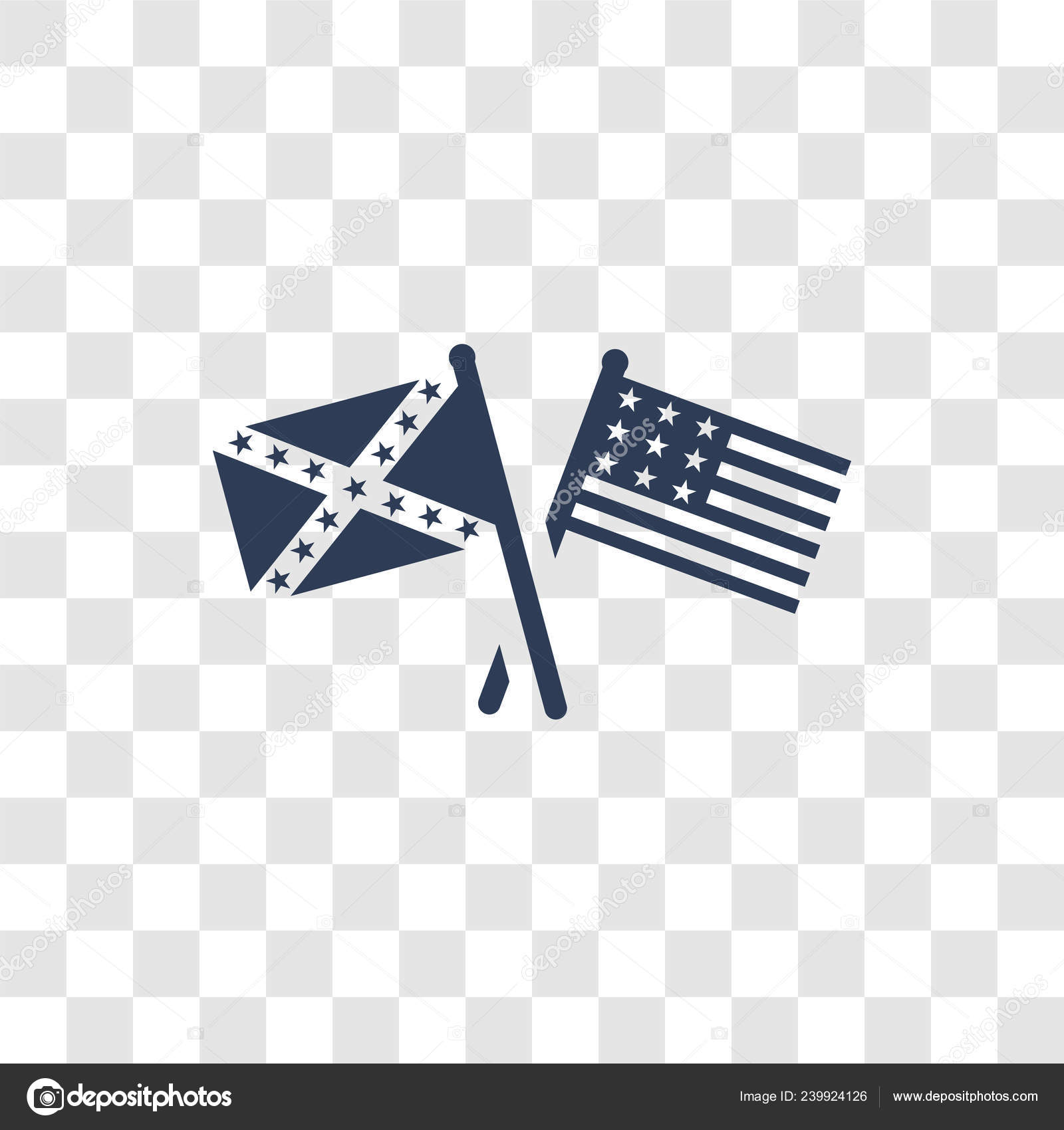 Image vectorielle Icône Guerre Civile Américaine Concept Tendance Logo Guerre  Civile Américaine par ©bestvectorstock - 239924126, image size:1600x1700